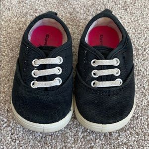 Black Garanimals Slip On Sneakers